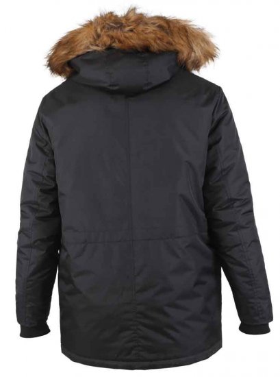 D555 Lovett Parka Black - Jakne - Muške Jakne Veliki Brojevi