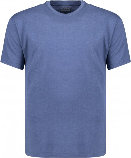 Adamo Kevin Regular fit T-shirt Indigo Blue - Majice Kratkih Rukava - Muške Majice Kratkih Rukava Veliki Brojevi 