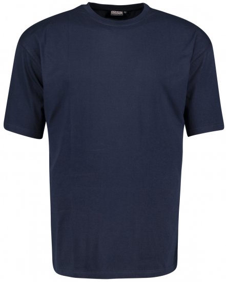 Adamo Magic T-shirt Navy TALL SIZES - MUŠKA ODJEĆA MT-6XLT - Odjeća za Visoke Muškarce