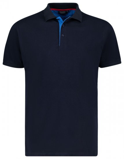 Adamo 139401 Polo majica Tamnoplava - Polo majice - Muške Polo Majice Veliki Brojevi