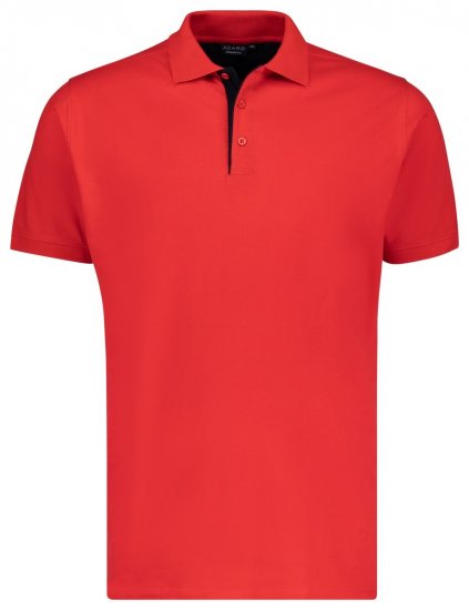 Adamo 139401 Polo majica Crvena - Polo majice - Muške Polo Majice Veliki Brojevi