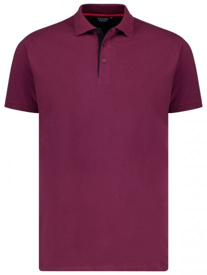 Adamo 139401 Polo majica Bordo - Polo majice - Muške Polo Majice Veliki Brojevi