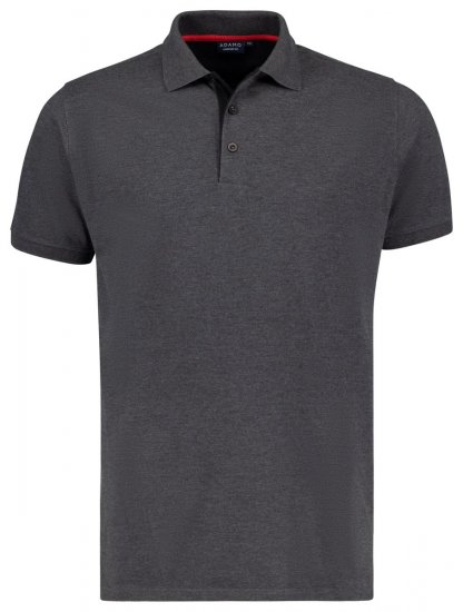 Adamo 139401 Polo majica Tamnosivi melanž - Polo majice - Muške Polo Majice Veliki Brojevi