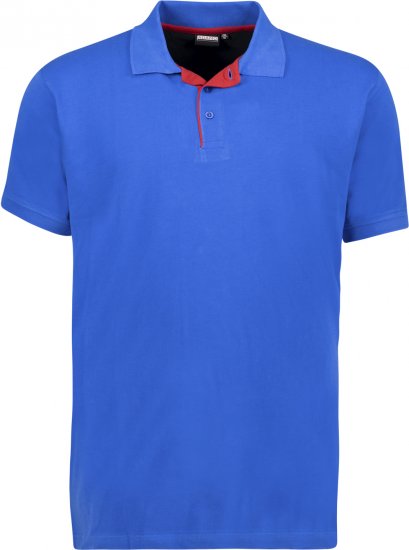 Adamo Pablo Comfort fit Polo Shirt Royal Blue - Polo majice - Muške Polo Majice Veliki Brojevi