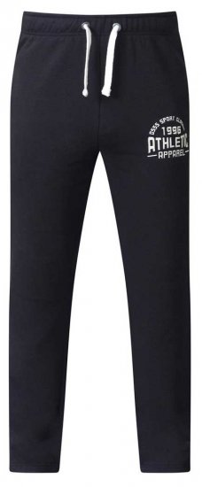 D555 Tony Sweatpants Black - Sportske hlače & kratke - Muške Trenirke Veliki Brojevi