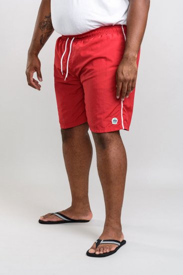 D555 Yarrow Swimshorts Red - Donje rublje & kupaće hlače - muške donje rublje veliki brojevi