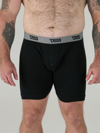 Duke Driver Boxershorts Black, Grey, Navy 3-Pack - Donje rublje & kupaće hlače - muške donje rublje veliki brojevi