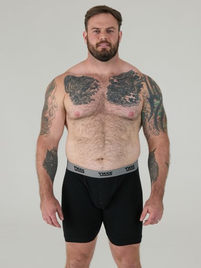 Duke Driver Boxershorts Black, Grey, Navy 3-Pack - Donje rublje & kupaće hlače - muške donje rublje veliki brojevi