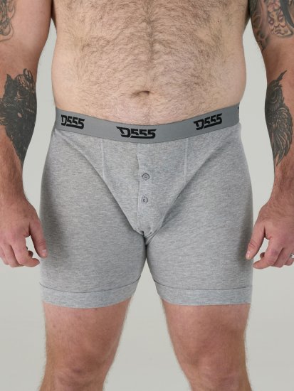 Duke Driver Boxershorts Black, Grey, Navy 3-Pack - Donje rublje & kupaće hlače - muške donje rublje veliki brojevi