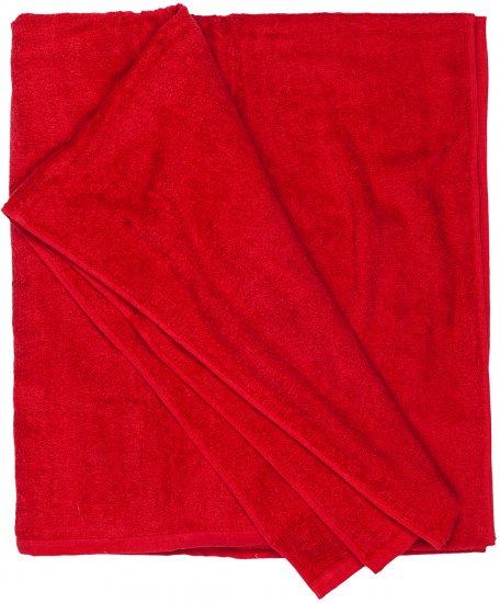 Adamo Helsinki XXL Towel Red - Donje rublje & kupaće hlače - muške donje rublje veliki brojevi