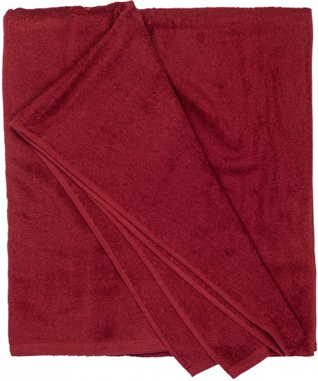Adamo Helsinki XXL Towel Burgundy - Donje rublje & kupaće hlače - muške donje rublje veliki brojevi
