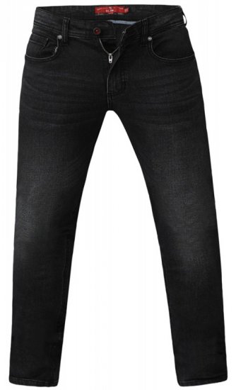 D555 Benson Tapered Fit Stretch Jeans Stonewash TALL SIZES - MUŠKA ODJEĆA MT-6XLT - Odjeća za Visoke Muškarce