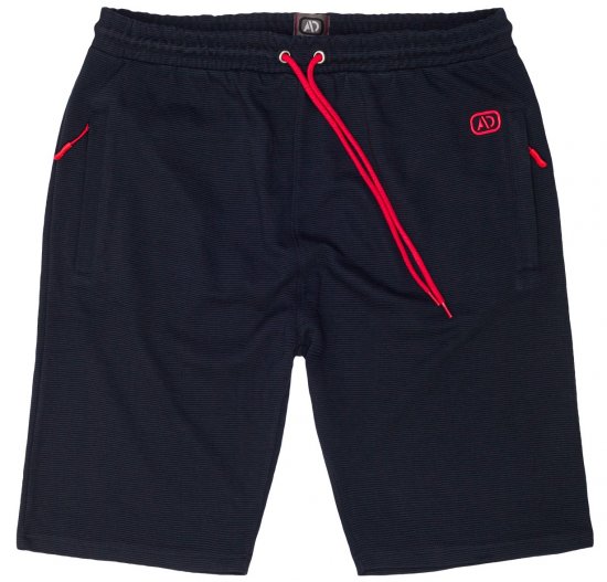 Adamo Marcel Ottoman Sweatshorts Navy - Sportske hlače & kratke - Muške Trenirke Veliki Brojevi