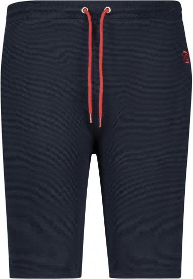 Adamo Marcel Ottoman Sweatshorts Navy - Sportske hlače & kratke - Muške Trenirke Veliki Brojevi
