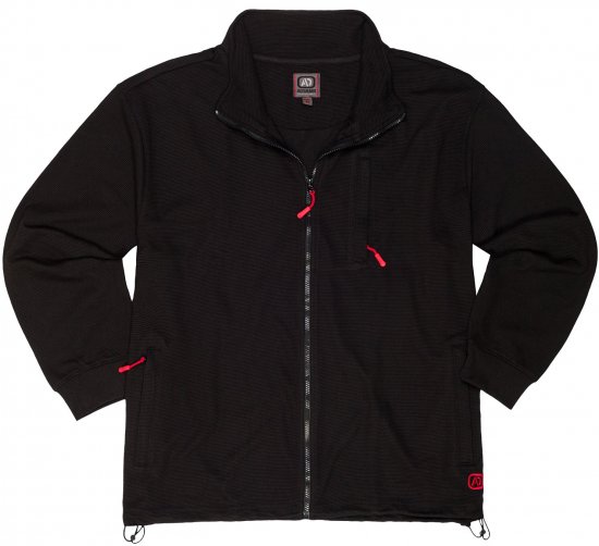 Adamo Max Ottoman Sweatshirt Black - Puloveri & dukserice - Muške Puloveri & dukserice veliki brojevi