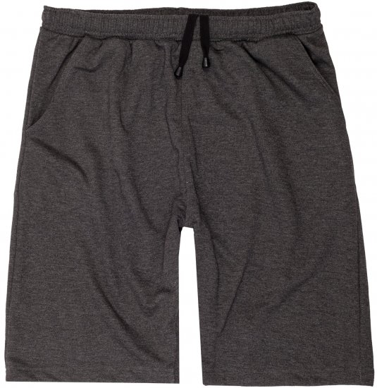 Adamo Athen Sweatshorts Charcoal - Sportske Hlače & Kratke - Muške Trenirke Veliki Brojevi