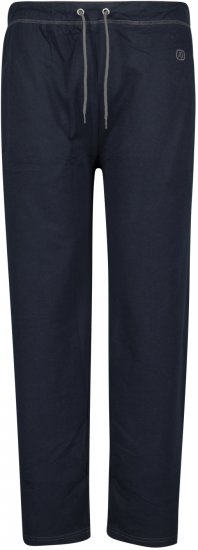 Adamo Markus Sweatpants with draw-cord Navy - Sportske hlače & kratke - Muške Trenirke Veliki Brojevi