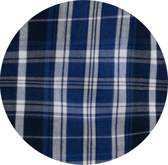 D555 Walsall Button Down Collar Short Sleeve Shirt Navy Shirt - Košulje - Muške Košulje Veliki Brojevi