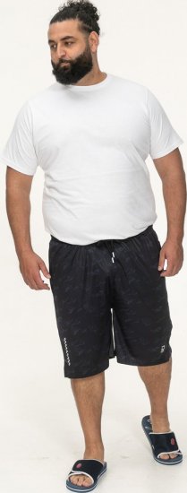 D555 Woking Dry Wear Fully Elasticated Polyester Shorts Navy - Sportska & za van odjeća - Muške Sportska Odjeća Veliki Brojevi
