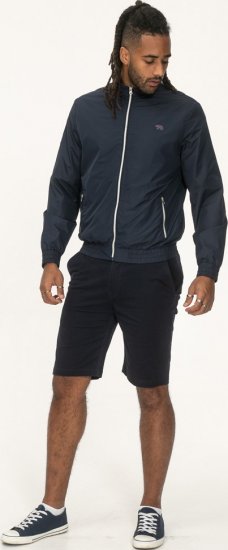 D555 Ealing Lightweight Zip Through Jacket With Zip Pockets Navy - Jakne - Muške Jakne Veliki Brojevi