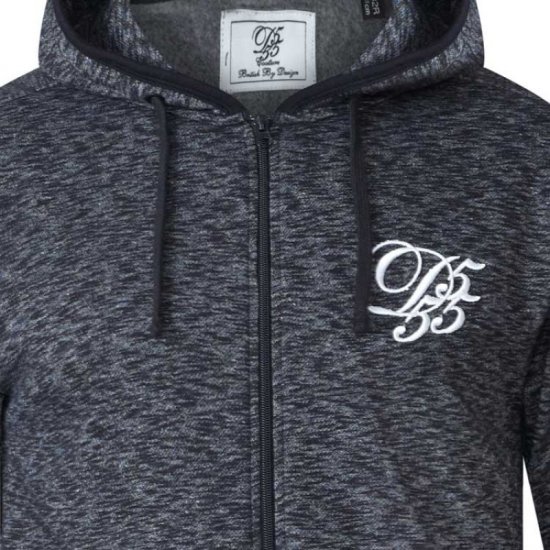D555 Bennie Full zip Hoodie - Puloveri & dukserice - Muške Puloveri & dukserice veliki brojevi