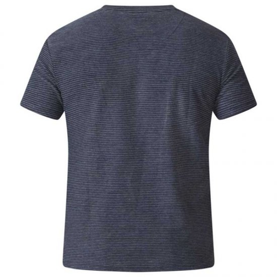 D555 Agler Waffle T-shirt Charcoal - Majice Kratkih Rukava - Muške Majice Kratkih Rukava Veliki Brojevi 