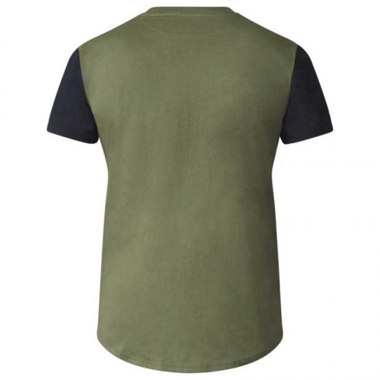 D555 Demarcus Couture T-shirt Khaki - Majice Kratkih Rukava - Muške Majice Kratkih Rukava Veliki Brojevi 