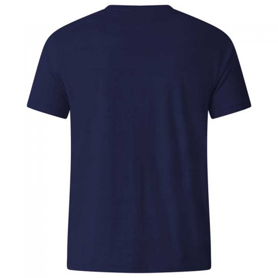 D555 Naughty X-mas T-shirt Navy - Majice Kratkih Rukava - Muške Majice Kratkih Rukava Veliki Brojevi 