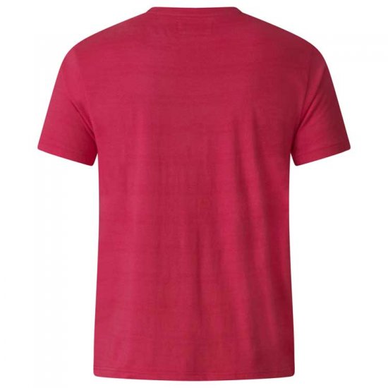 D555 Naughty X-mas T-shirt Red - Majice Kratkih Rukava - Muške Majice Kratkih Rukava Veliki Brojevi 