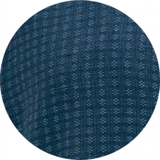 D555 Pontefract Jacquard Linen Mix Short Sleeve Shirt With Button Down Navy - Košulje - Muške Košulje Veliki Brojevi