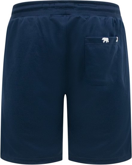 D555 Spalding Elasticated Waist Interlock Shorts Navy - Sportske hlače & kratke - Muške Trenirke Veliki Brojevi