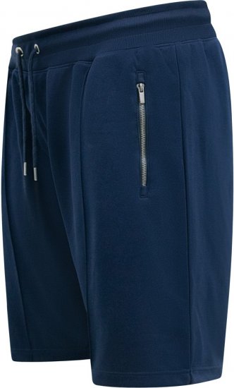 D555 Spalding Elasticated Waist Interlock Shorts Navy - Sportske hlače & kratke - Muške Trenirke Veliki Brojevi