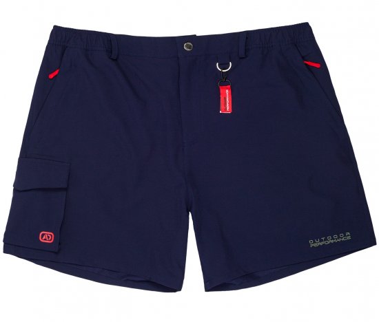Adamo Tim Outdoor Shorts Navy - Sportska & Za van Odjeća - Muške Sportska Odjeća Veliki Brojevi