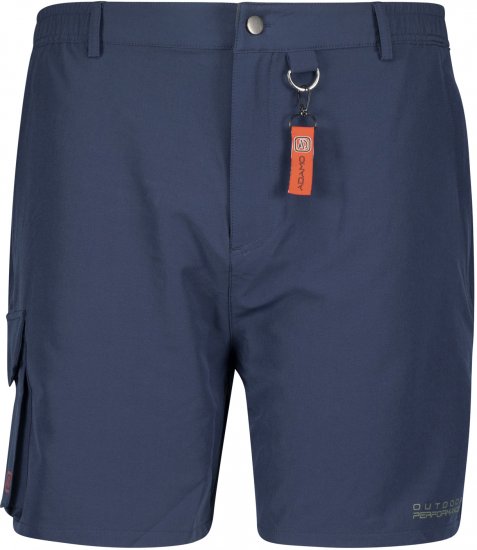 Adamo Tim Outdoor Shorts Navy - Sportska & Za van Odjeća - Muške Sportska Odjeća Veliki Brojevi