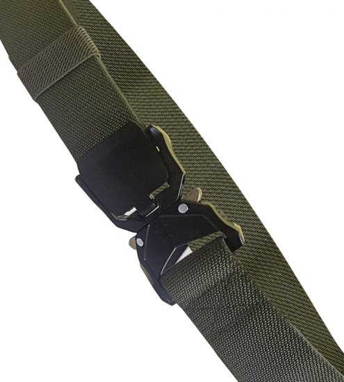 D555 Dale Tactical Stretch Webbing Belt with Heavy Duty Quick Release Buckle Khaki - Remenje - Muški remeni velikih veličina