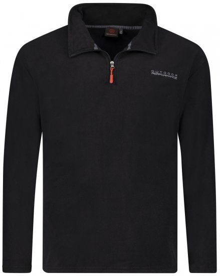 Adamo Vancouver Fleece Sweater Black - Sportska & za van odjeća - Muške Sportska Odjeća Veliki Brojevi