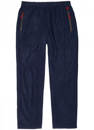 Adamo Ottawa Fleece Pants Navy - Sportska & za van odjeća - Muške Sportska Odjeća Veliki Brojevi