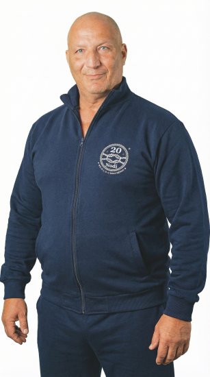 20 Nodi Grecale Gym Jacket Navy - Puloveri & dukserice - Muške Puloveri & dukserice veliki brojevi