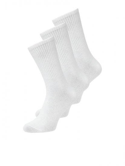Jack & Jones Charles Teniske čarape Bijela 3-pack - Donje rublje & kupaće hlače - muške donje rublje veliki brojevi