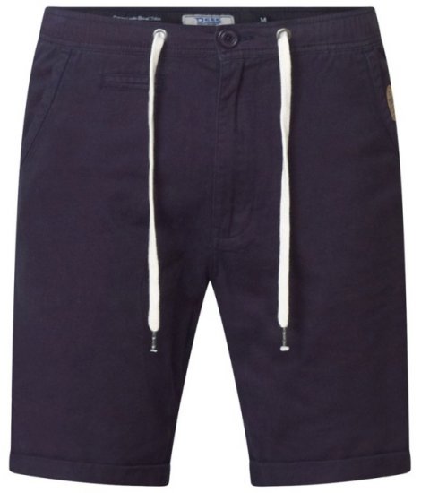 D555 Gareth Drawcord Shorts Navy - Sportske hlače & kratke - Muške Trenirke Veliki Brojevi