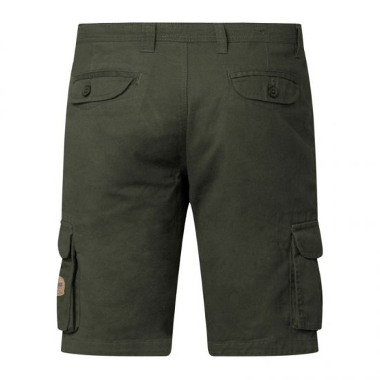 D555 Larry Cargo Shorts Khaki - Kratke hlače - Muške Kratke Hlače Veliki Brojevi 