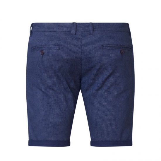 D555 Calvin Stretch Shorts Navy - Kratke hlače - Muške Kratke Hlače Veliki Brojevi 