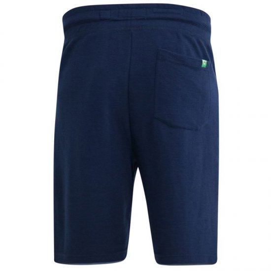 D555 Jackie Ribbed Jersey Shorts Navy - Sportske hlače & kratke - Muške Trenirke Veliki Brojevi