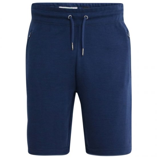 D555 Jackie Ribbed Jersey Shorts Navy - Sportske hlače & kratke - Muške Trenirke Veliki Brojevi