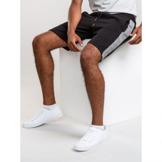 D555 Hayes Sweat-shorts Black - Sportske hlače & kratke - Muške Trenirke Veliki Brojevi