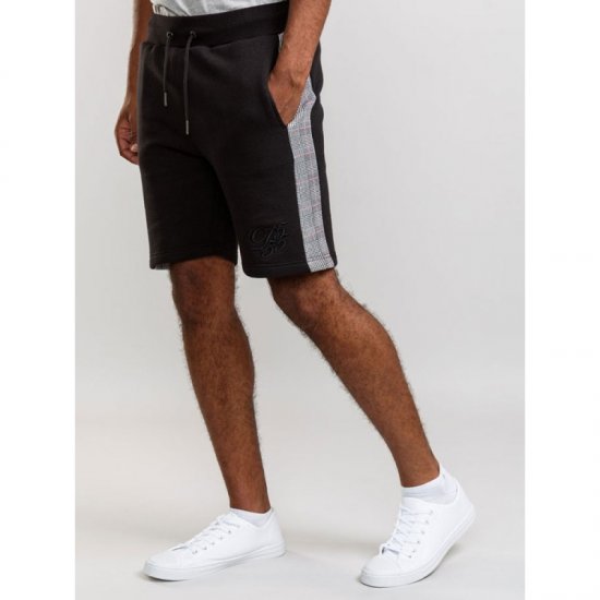 D555 Hayes Sweat-shorts Black - Sportske hlače & kratke - Muške Trenirke Veliki Brojevi