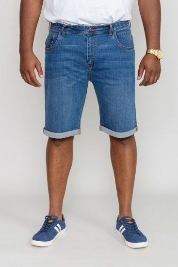 D555 BROXBOURNE Denim Shorts - Kratke hlače - Muške Kratke Hlače Veliki Brojevi