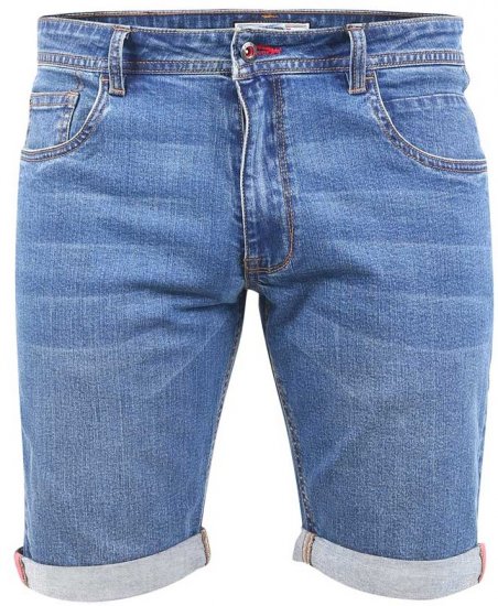 D555 BROXBOURNE Denim Shorts - Kratke hlače - Muške Kratke Hlače Veliki Brojevi