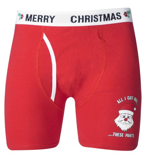 D555 Claus Christmas Boxers 2-pack - Donje rublje & kupaće hlače - muške donje rublje veliki brojevi