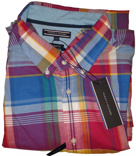 Tommy Hilfiger Renzo Check Shirt - Motleyjeva luda travanjska rasprodaja - 